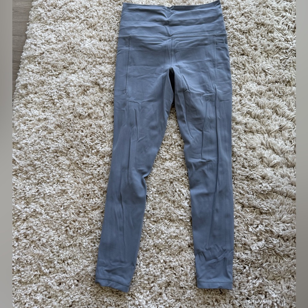 Athleta High-Waisted Gray Leggings